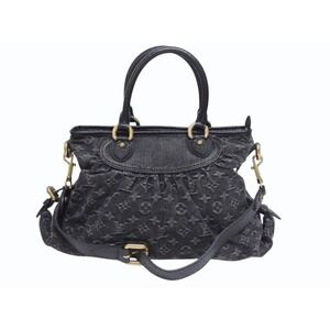 LOUIS VUITTON Neo Cabby handbag Monogram denim leather